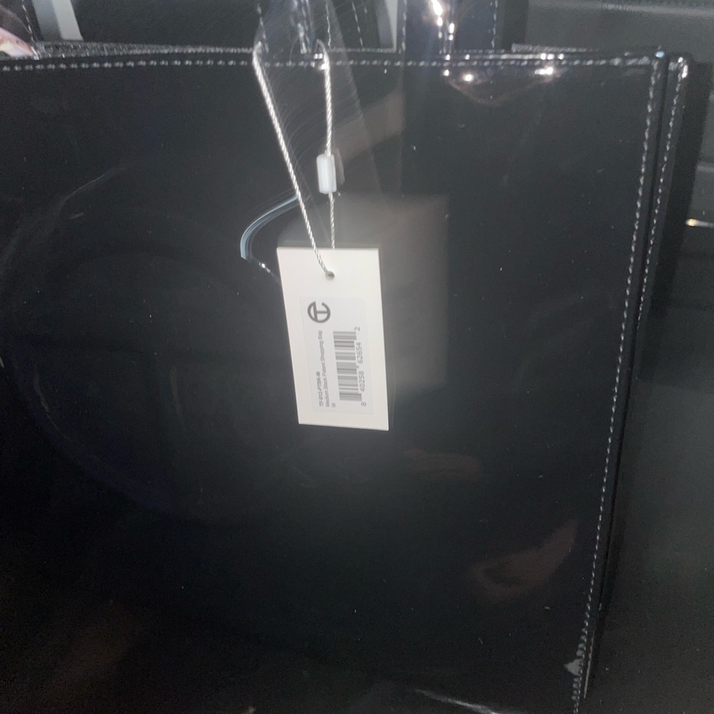 Medium Black Patent Telfar Bag - Picture 6 of 10